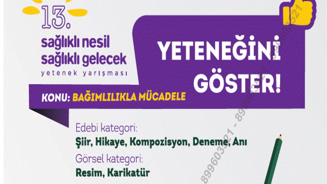 Sağlıklı Nesil Sağlıklı Gelecek Yarışması